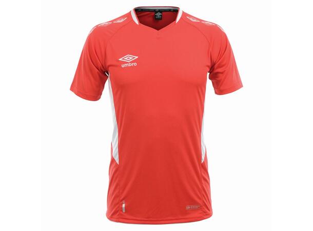 UMBRO UX-1 Jersey SS Röd/Vit XL Matchtröja kort ärm 